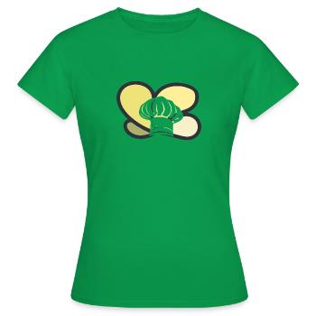 Cuisinier Art culinaire Chef - T-shirt Femme - vert - Devant - AI Model Female 172 dark (172cm)