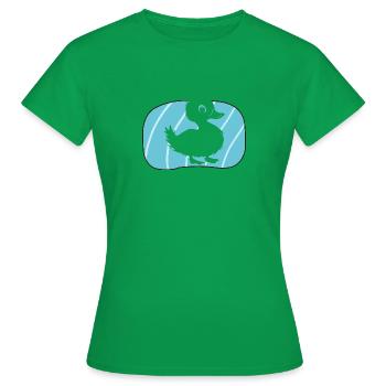 Canards Canard - T-shirt Femme - vert - Devant - AI Model Female 172 dark (172cm)