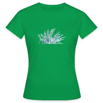 Feu d’artifice 02 - T-shirt Femme - vert - Devant - AI Model Female 172 dark (172cm)