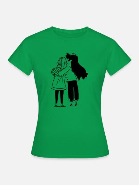 Freundschaft - Frauen T-Shirt - Kelly Green