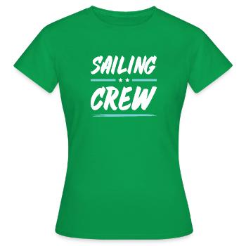 Équipage de navigation - T-shirt Femme - vert - Devant - AI Model Female 172 dark (172cm)