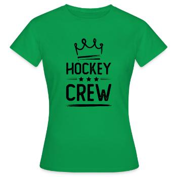 Équipe de hockey - T-shirt Femme - vert - Devant - AI Model Female 172 dark (172cm)
