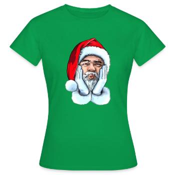 Bussi Kussi - Frauen T-Shirt - Kelly Green - Vorne - AI Model Female 172 dark (172cm)