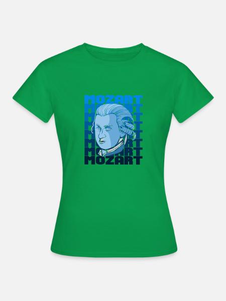 Mozart - Women's T-Shirt - kelly green
