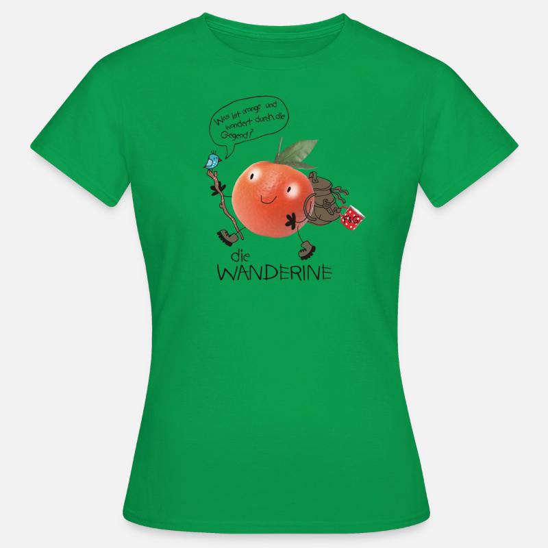 Wanderine auf Wanderschaft - Frauen T-Shirt - Kelly Green