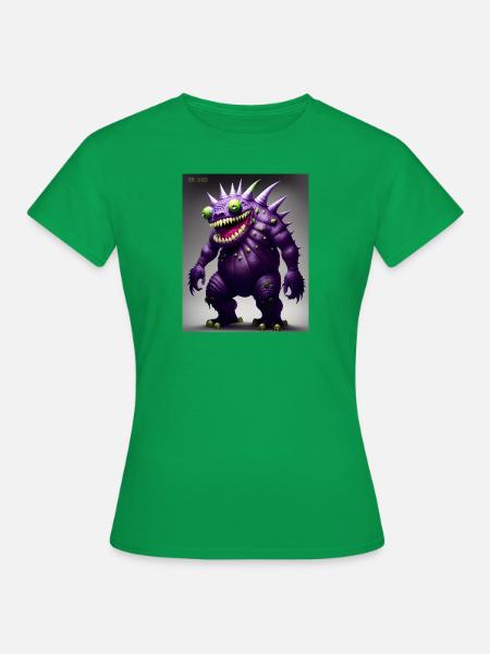 Green Purple Gonzo - Frauen T-Shirt - Kelly Green