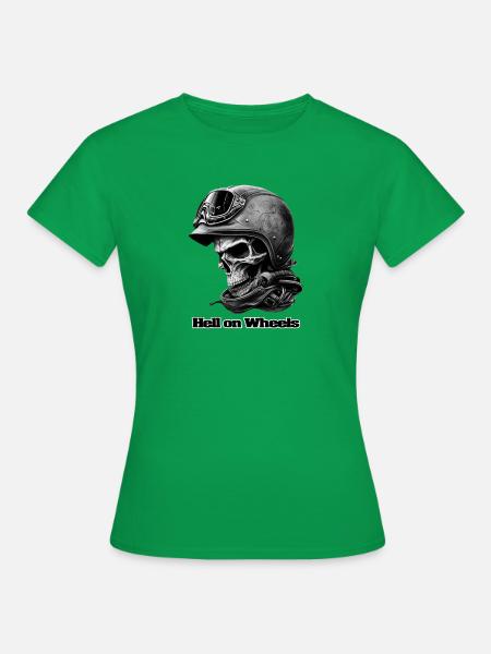 Hölle auf Rädern - Frauen T-Shirt - Kelly Green