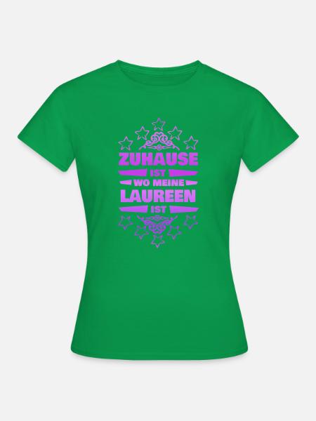 Ehefrau Laureen - Frauen T-Shirt - Kelly Green