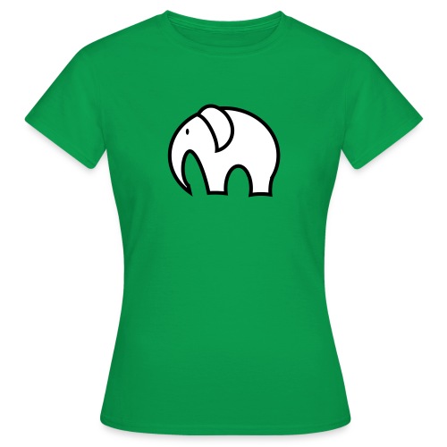 olifant pictogram - Vrouwen T-shirt