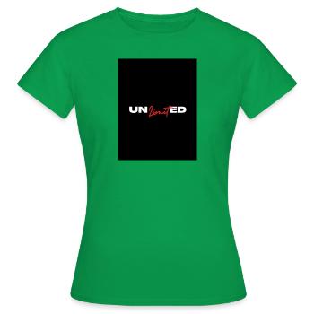 Design illimité - T-shirt Femme - vert - Devant - AI Model Female 172 dark (172cm)