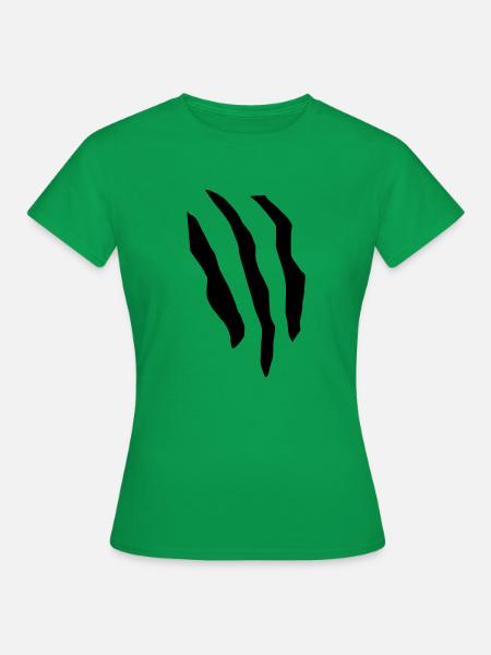 scratch - Frauen T-Shirt - Kelly Green