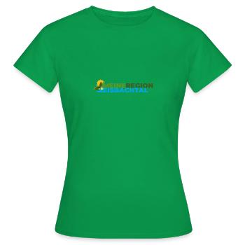 Meine Region Eisenbachtal - Frauen T-Shirt - Kelly Green - Vorne - AI Model Female 172 dark (172cm)