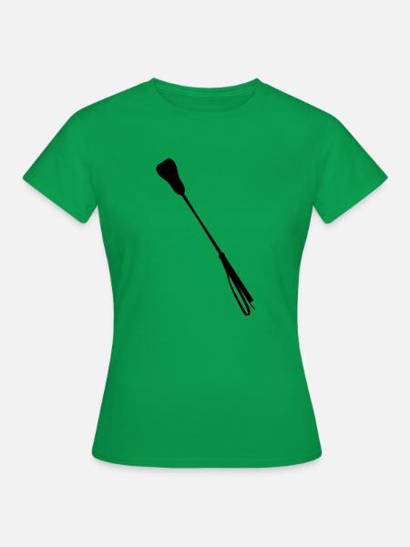 Gerte - riding crop - Frauen T-Shirt - Kelly Green