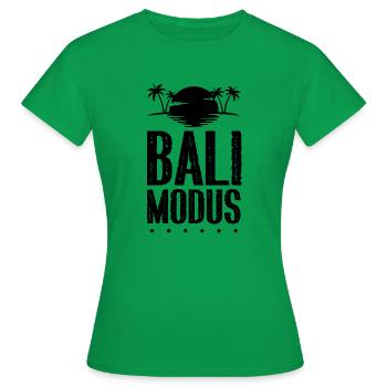 Bali Modus - Frauen T-Shirt - Kelly Green - Vorne - AI Model Female 172 dark (172cm)