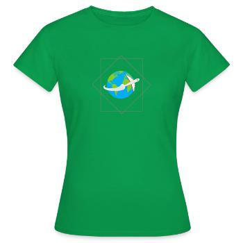 Voyage - Voyage - T-shirt Femme - vert - Devant - AI Model Female 172 dark (172cm)