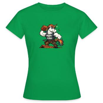 Klaxon de toit - T-shirt Femme - vert - Devant - AI Model Female 172 dark (172cm)