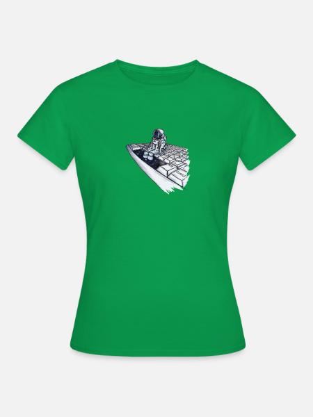Leertaste - Frauen T-Shirt - Kelly Green