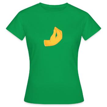 Geste italien - T-shirt Femme - vert - Devant - AI Model Female 172 dark (172cm)