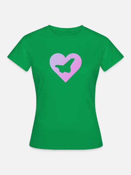 Aerospace Engineering Fliegen Luftfahrt - Frauen T-Shirt - Kelly Green
