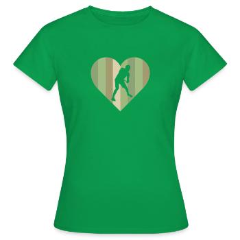 Disc Golf Disc Disc Golf - Women's T-Shirt - kelly green - Front - AI Model Female 172 dark (172cm)