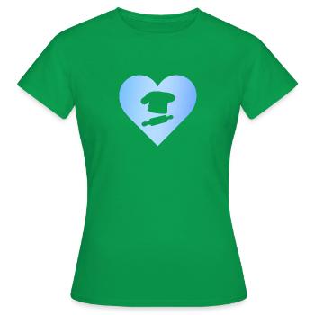 Boulangerie Boulangerie Boulangerie - T-shirt Femme - vert - Devant - AI Model Female 172 dark (172cm)