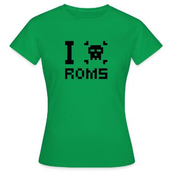 I Roms pirates - T-shirt Femme - vert - Devant - AI Model Female 172 dark (172cm)