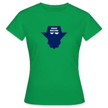 Dwarf Inbound - Women's T-Shirt - kelly green - Front - AI Model Female 172 dark (172cm)