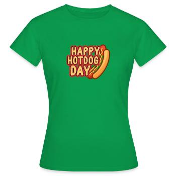 Cheat Day Burrito Burger Restauration rapide Pizza - T-shirt Femme - vert - Devant - AI Model Female 172 dark (172cm)