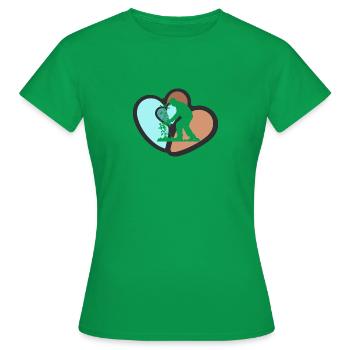 Flower Nursery Hobby Gardener - Women's T-Shirt - kelly green - Front - AI Model Female 172 dark (172cm)