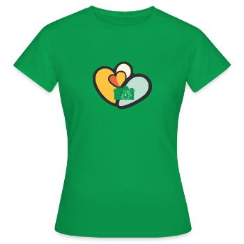Fotografie Fotoshooting Kamera - Frauen T-Shirt - Kelly Green - Vorne - AI Model Female 172 dark (172cm)