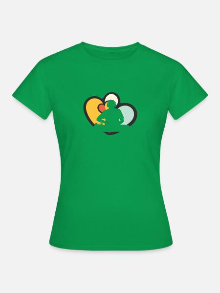 DJ Trance Jumpstyle - Frauen T-Shirt - Kelly Green