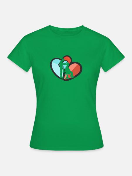 Friseur Haarschnitt Friseurin - Frauen T-Shirt - Kelly Green