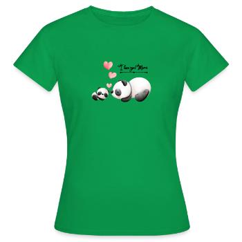 I love you - T-shirt Femme - vert - Devant - AI Model Female 172 dark (172cm)