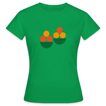 pot de fleur - T-shirt Femme - vert - Devant - AI Model Female 172 dark (172cm)