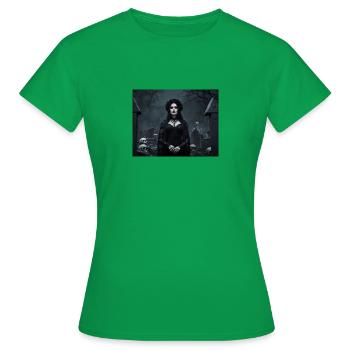 Reine des ténèbres - T-shirt Femme - vert - Devant - AI Model Female 172 dark (172cm)