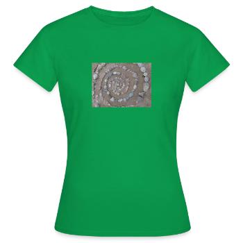Stone Circle - Frauen T-Shirt - Kelly Green - Vorne - AI Model Female 172 dark (172cm)
