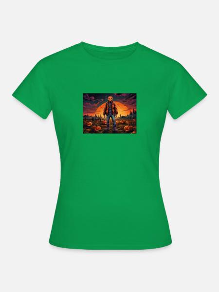 Halloween - Frauen T-Shirt - Kelly Green