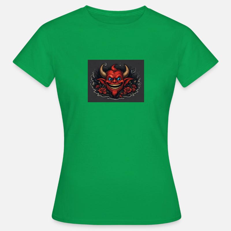 Red Devil - Women's T-Shirt - kelly green