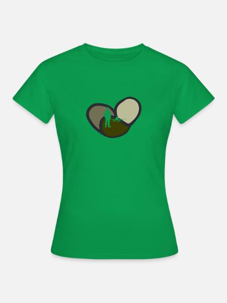 Airline Flug Flugbegleiter - Frauen T-Shirt - Kelly Green