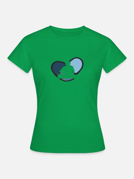 DJ Electro Shuffle - Frauen T-Shirt - Kelly Green