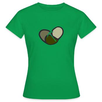 Mineur de charbon minier - T-shirt Femme - vert - Devant - AI Model Female 172 dark (172cm)