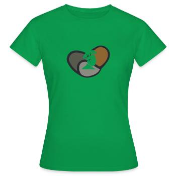 Chef cuisinier chef étoilé - T-shirt Femme - vert - Devant - AI Model Female 172 dark (172cm)