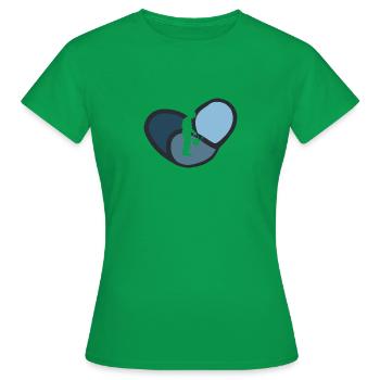 Gardening Nursery Flower - Women's T-Shirt - kelly green - Front - AI Model Female 172 dark (172cm)
