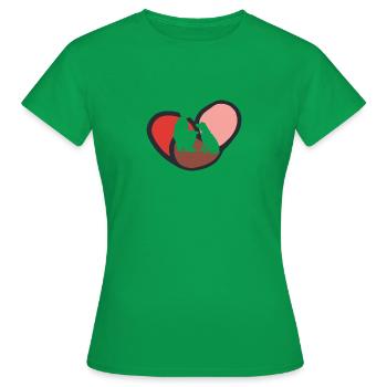 Dog Training Dog Sports Dog Training - Women's T-Shirt - kelly green - Front - AI Model Female 172 dark (172cm)