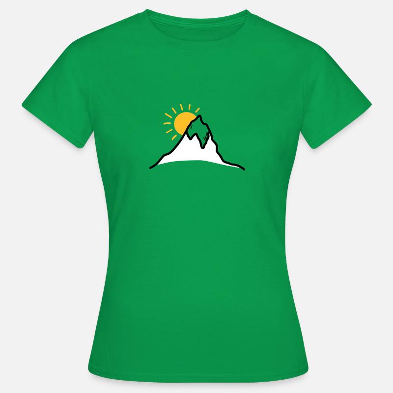 Sunrise - Women's T-Shirt - kelly green
