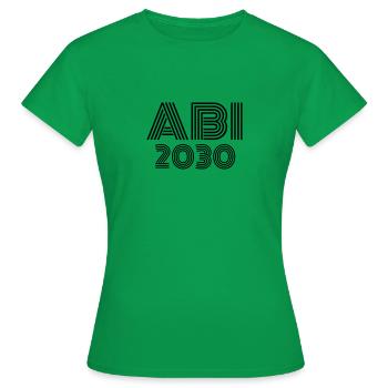 ABI 2030 - Frauen T-Shirt - Kelly Green - Vorne - AI Model Female 172 dark (172cm)