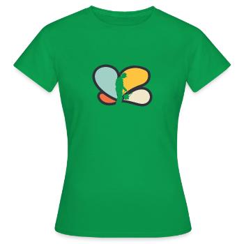 Fleur de jardin Horticulture - T-shirt Femme - vert - Devant - AI Model Female 172 dark (172cm)