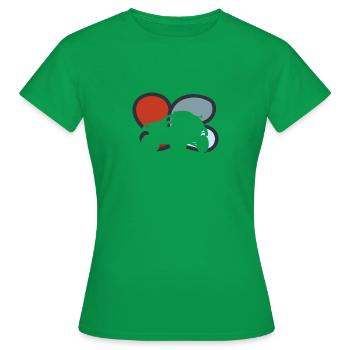 Voiture de sport automobile - T-shirt Femme - vert - Devant - AI Model Female 172 dark (172cm)