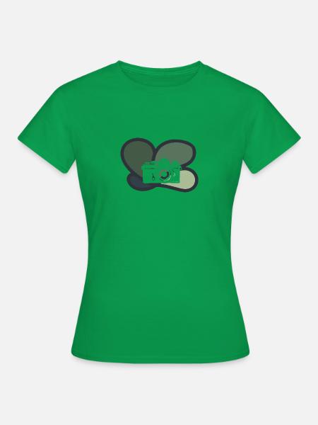 Fotograf Spiegelreflexkamera - Frauen T-Shirt - Kelly Green