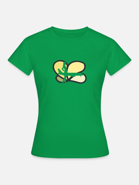 Stewardess Flug - Frauen T-Shirt - Kelly Green